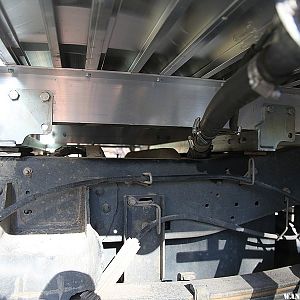 Ute flatbed frame mount view