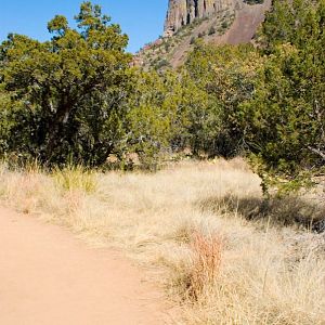 The Pinnacles Trail below Emory Peak Trail