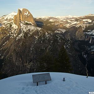 Glacier Point Winter Vista