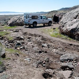 Spring-Runoff/Flood Erodes Access