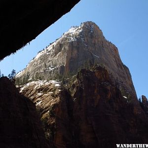 Looking Out from Weeping Rock