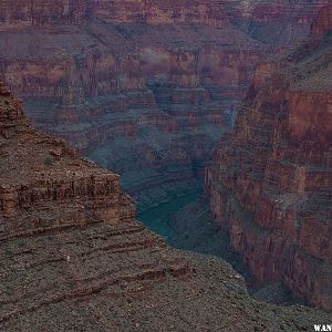 The Colorado River from Tuweep Point