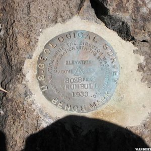 Summit of Mt Trumbull