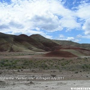 Accrete's 2011 July trip to the Painted Hills, Oregon