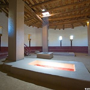 Kiva Interior, Aztec, NM
