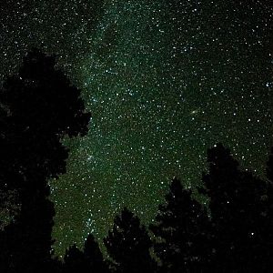 Milky Way from Bull Prairie, North Warners