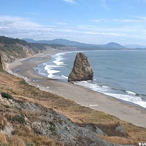 Beach/Rock at Cape Blanco