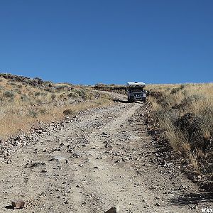 Road from Summit Lake to Soldier Meadows