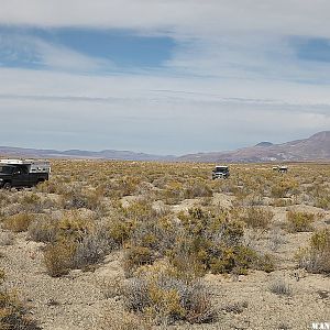 Road from Double Hot Springs to Black Rock Hot Springs