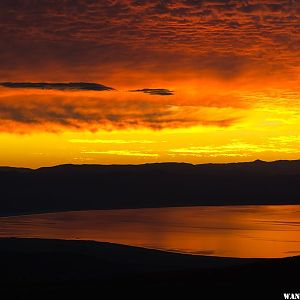 Morning Fire & Mono Lake