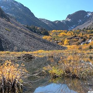 Beaver Pond with mid-pond Lodge