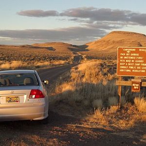 Entering Big Spring Reservoir C.G.