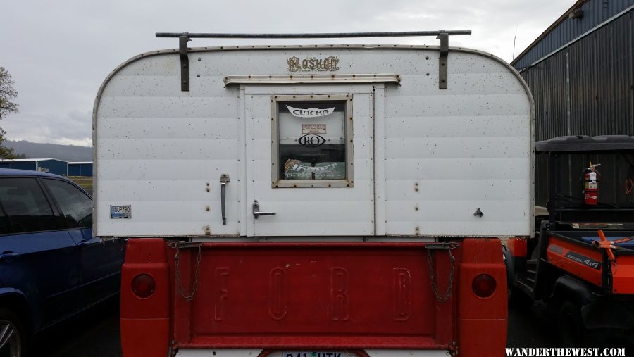 1966 NCO on a 1962 Ford F-263 4X4 Pickup - Rear View