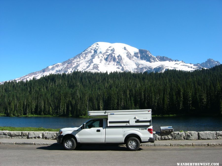 2013 053 MT RAINIER NP TC AT REFLECTION LK