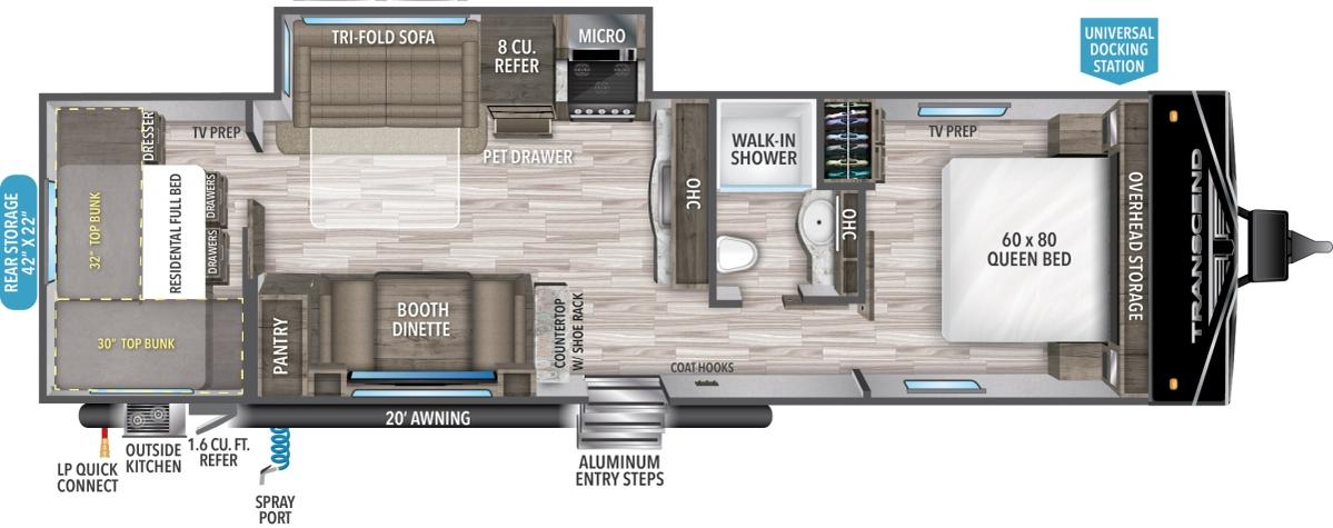 297QB floorplan