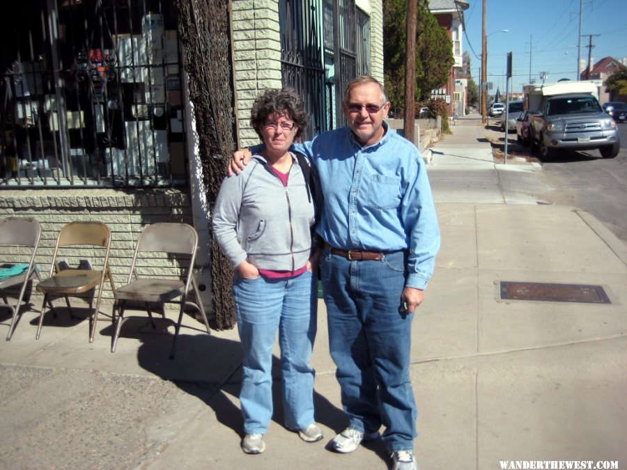 93 Veronica and Bill outside H and H (1024x768).jpg