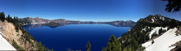 A view of Crater Lake