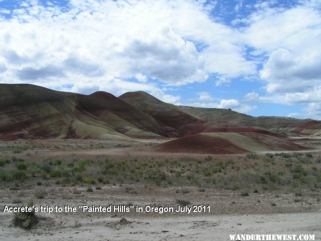 Accrete's 2011 July trip to the Painted Hills, Oregon