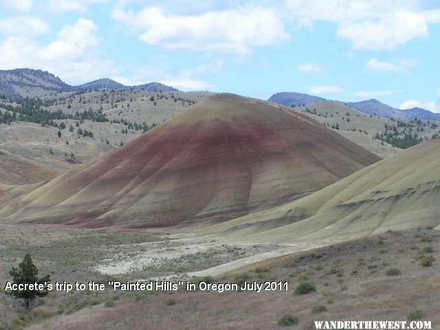 Accrete's 2011 July trip to the Painted Hills, Oregon