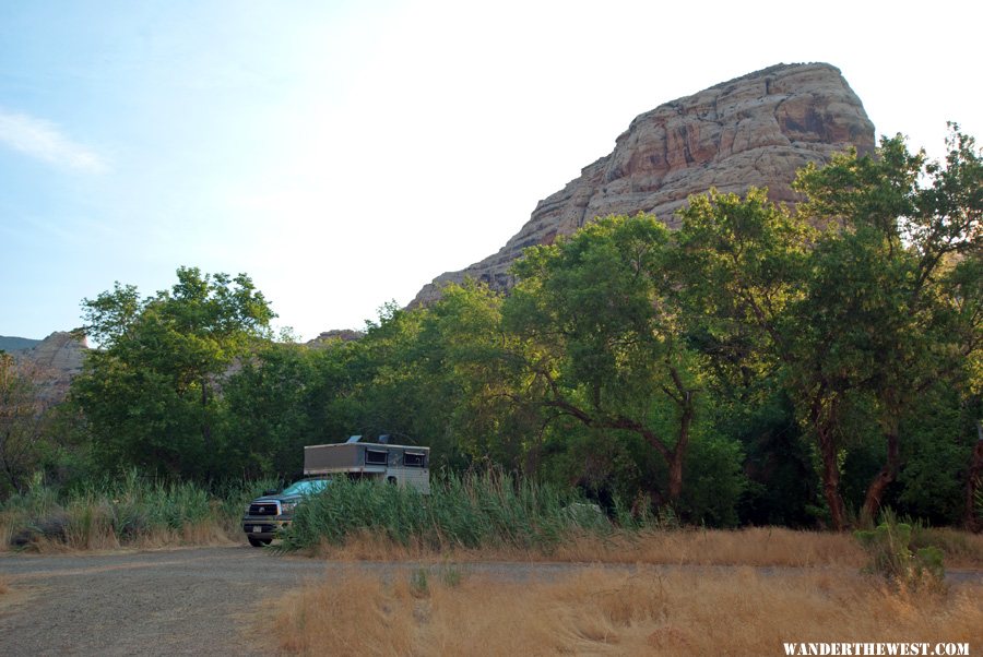 All Terrain Camper at Echo Park CG in Dinosaur NM