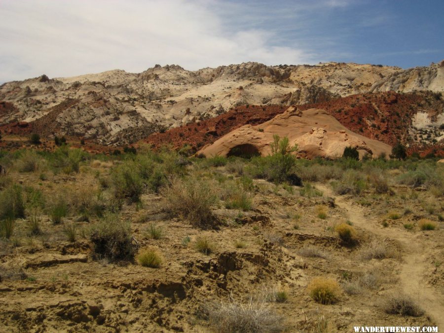 along the Notom-Bullfrog Road