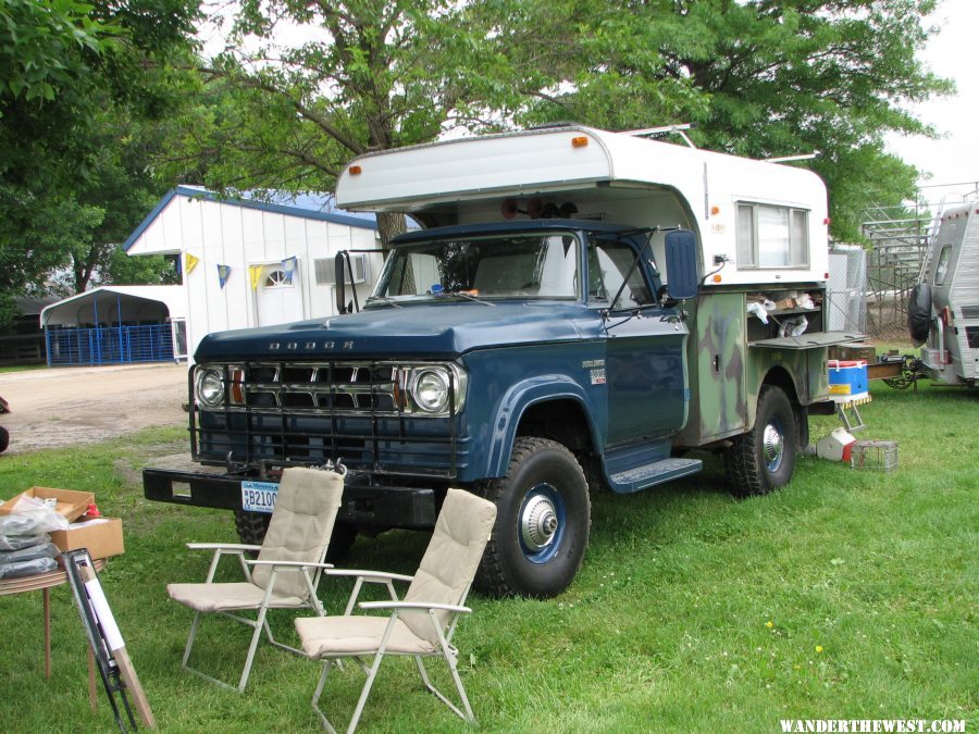 at Dodge Power Wagon show