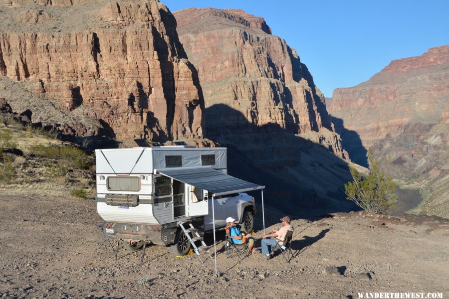 At the North Rim of the Grand Canyon