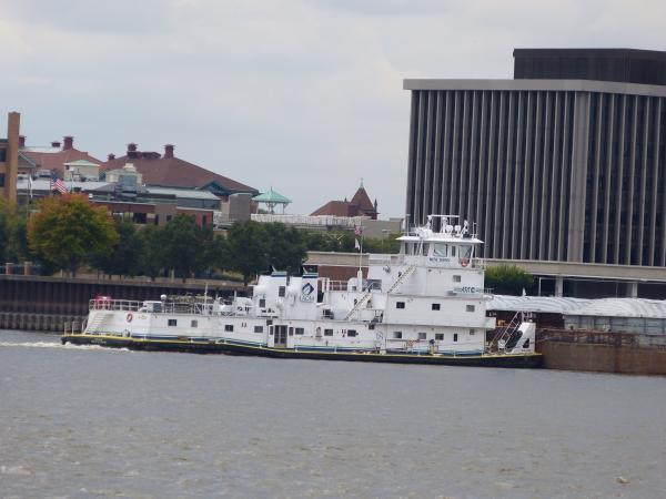 Barge at Moline