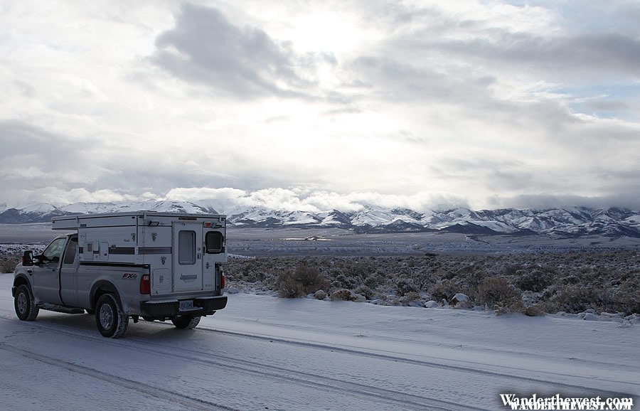 Between Ione and Austin, Nevada