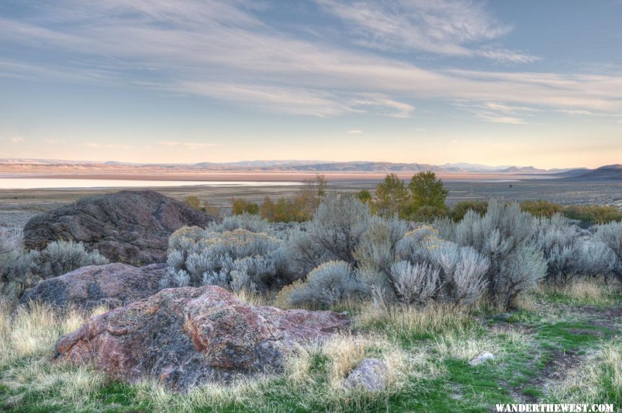 Big-Boulders Camp at Pike Creek/Alvord Desert