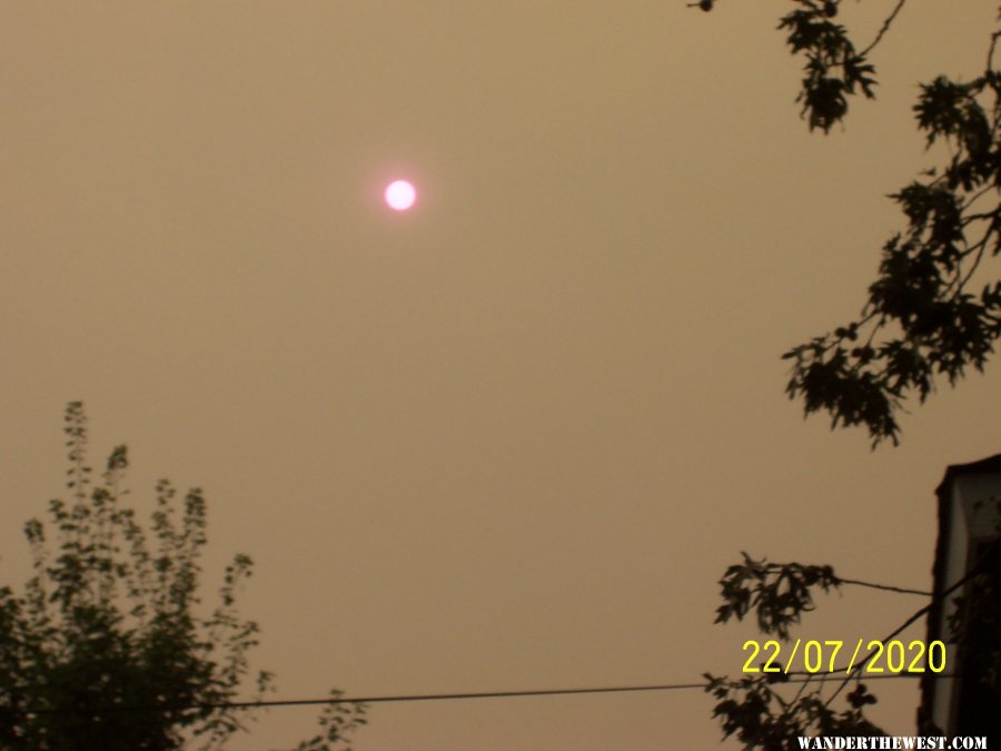 blood moon over Susanville