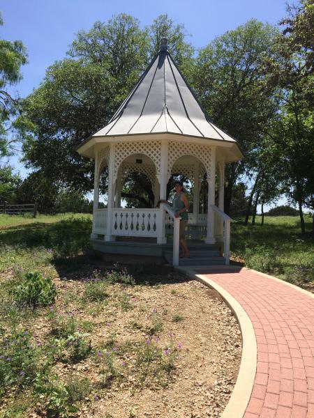 Bluebonnet Rally, Bandera TX - trail to the Medina River