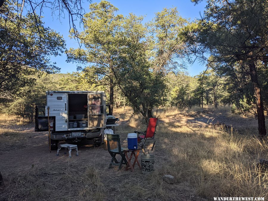 Boondock near Portal AZ