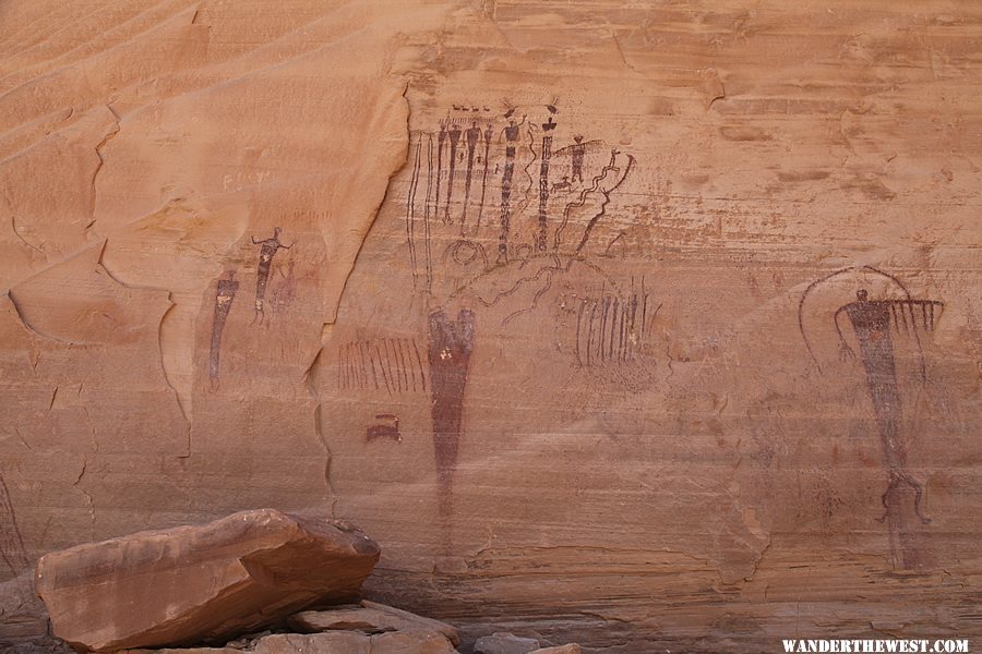 Buckhorn Wash Pictograph Panel