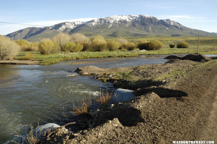 Bull Run Creek in B.R. Basin & Mountains