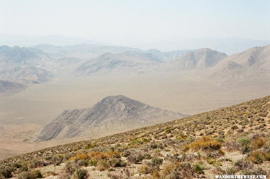 Butte Valley from South Park in the Panamint Range