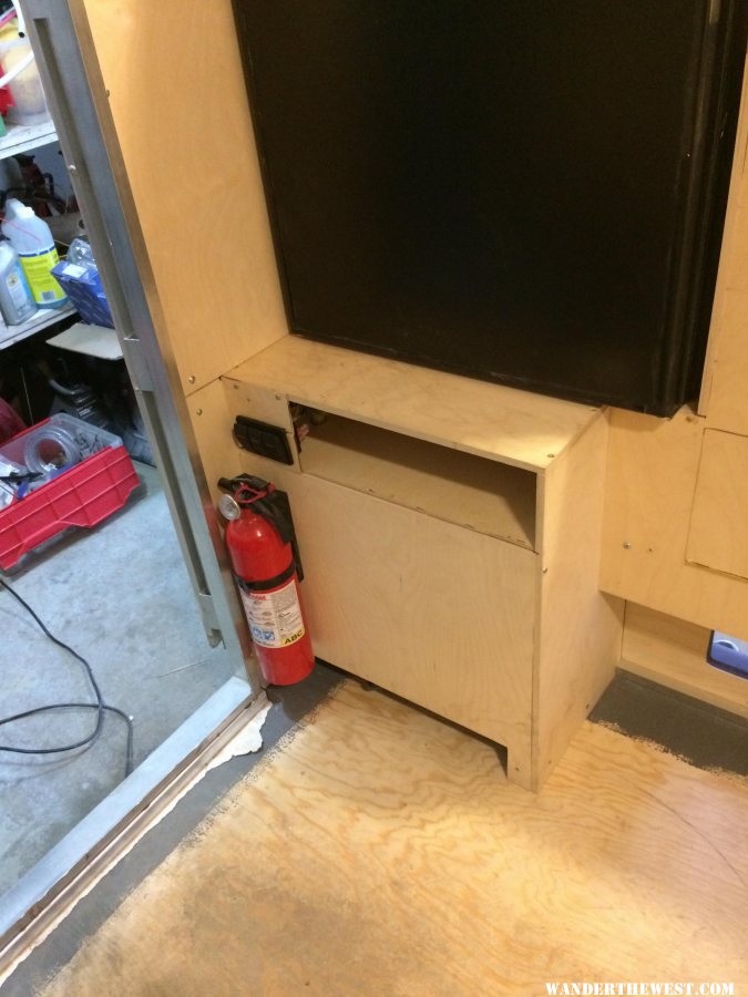 cab under fridge