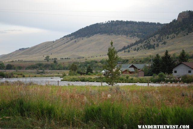 Camped along the Madison River