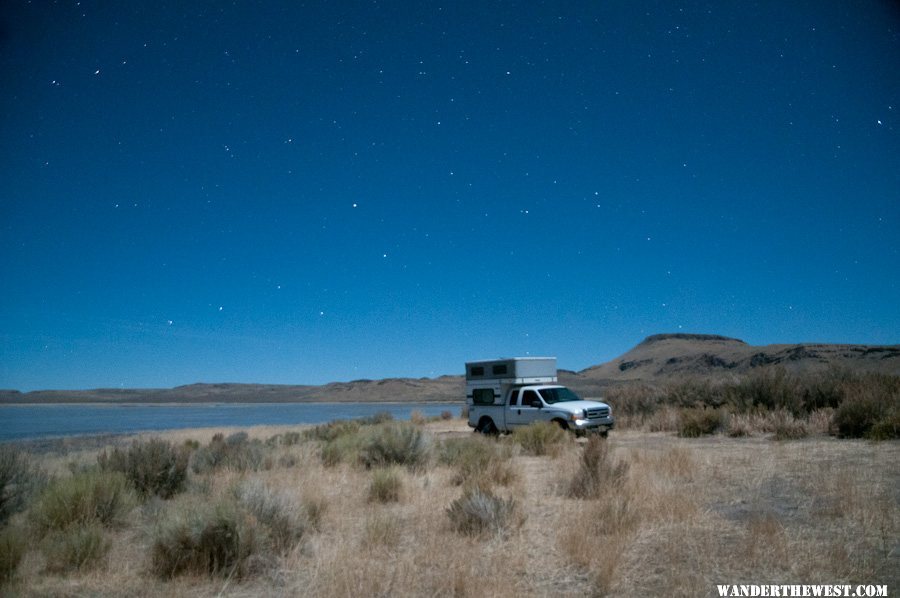 Camped at Big Spring Reservoir