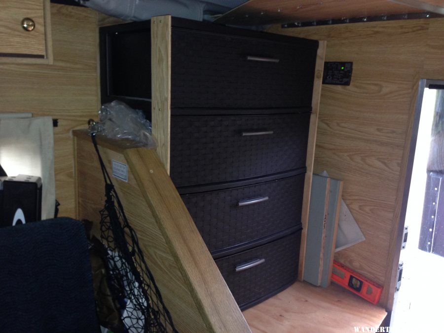 Camper 4 Drawer Unit