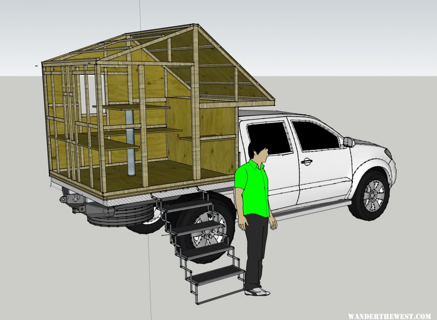 camper For blog   right rear   partial frame exposed   060116