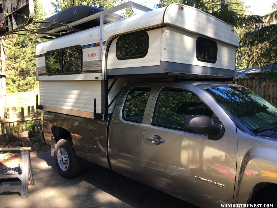 Camper on 2013 Silv 2500