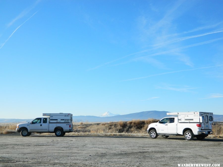 Campers at Lower Klamath NWR.