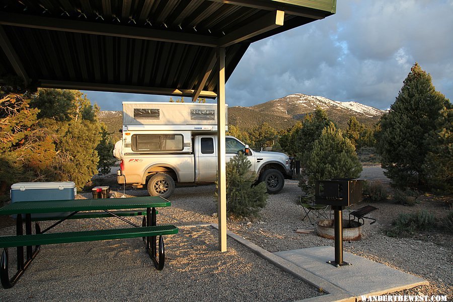 Campground at Ward Charcoal Ovens State Park