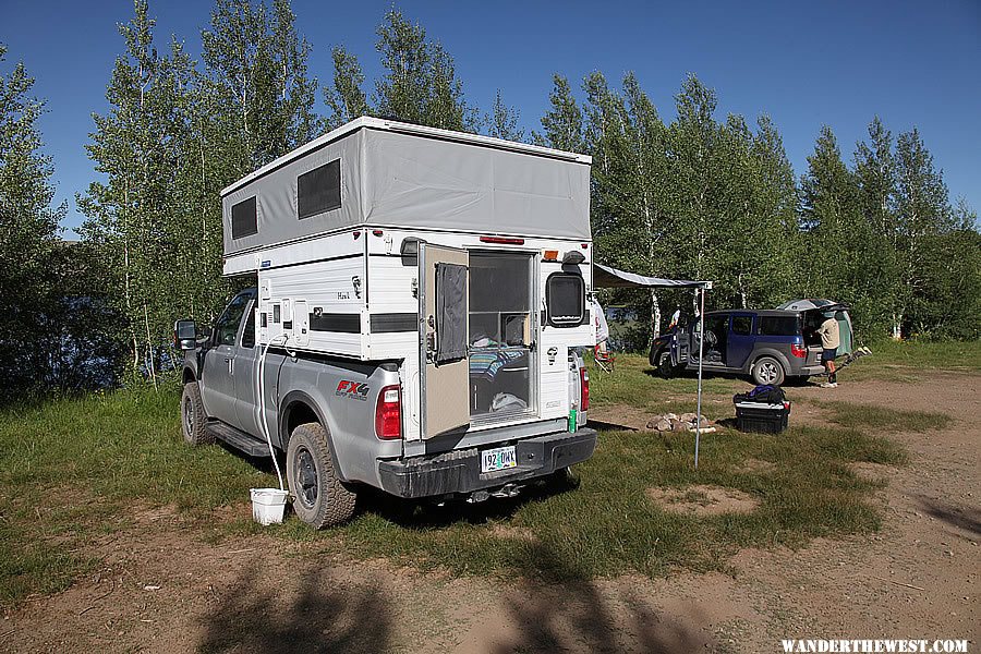 Camping at Steens Mountain - Oregon