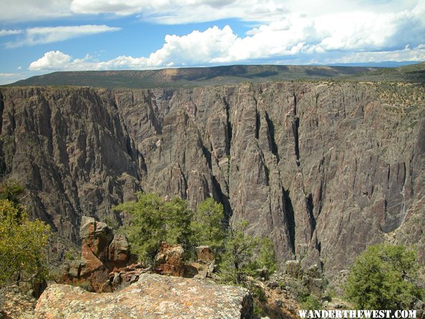 Chasm View looking NNW