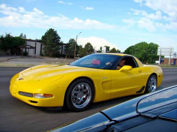 Children's hospital Corvette toy run