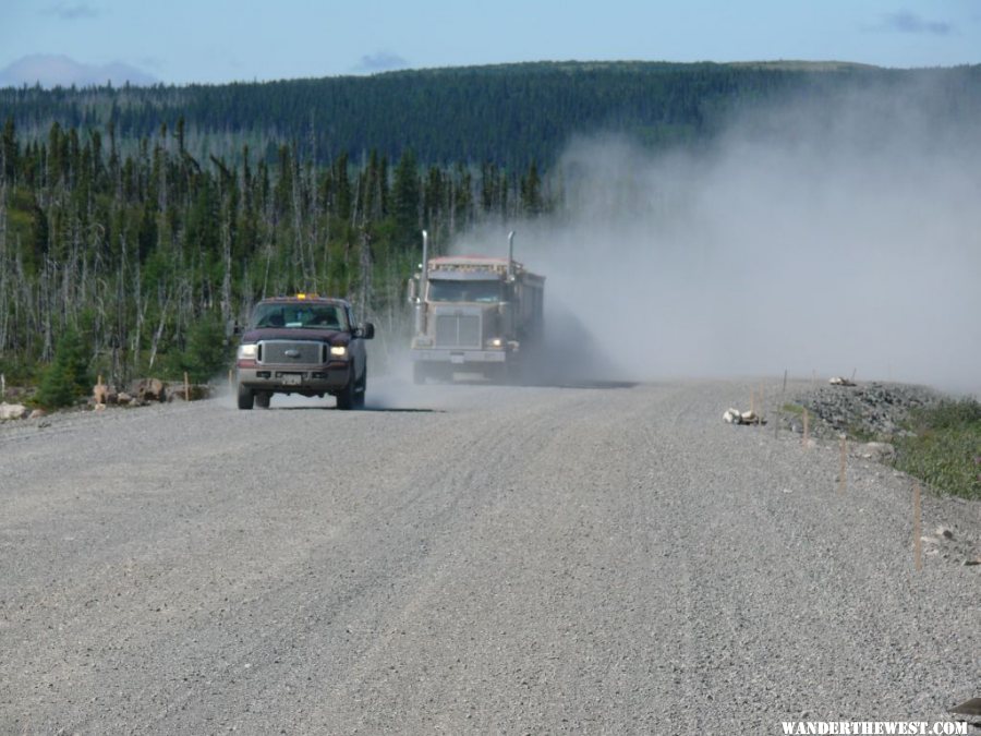 Churchill Falls to Labrador City Dust.JPG