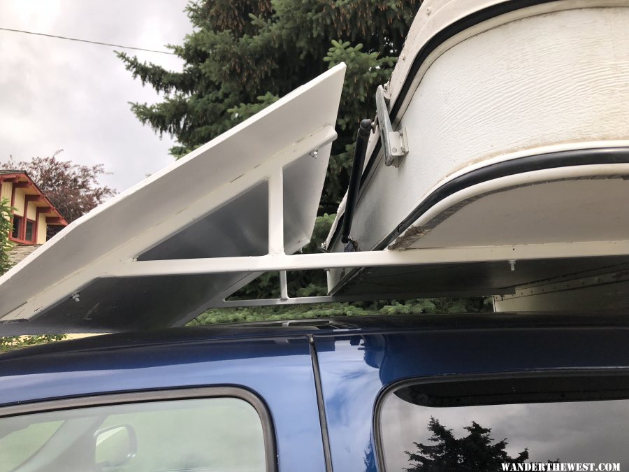 clearance at camper roof