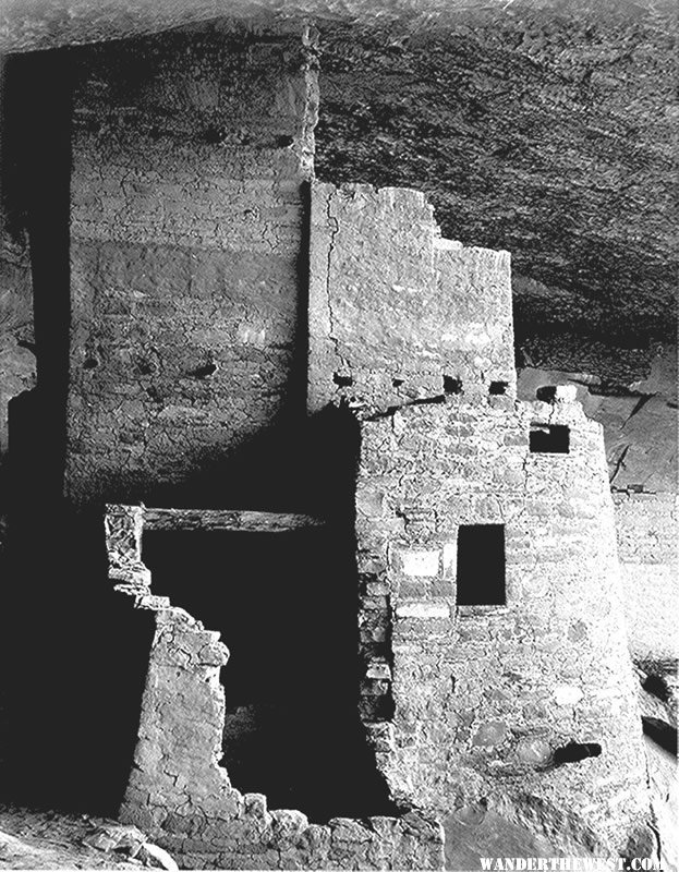 "Cliff Palace, Mesa Verde National Park" by Ansel Adams, ca. 1933-1942